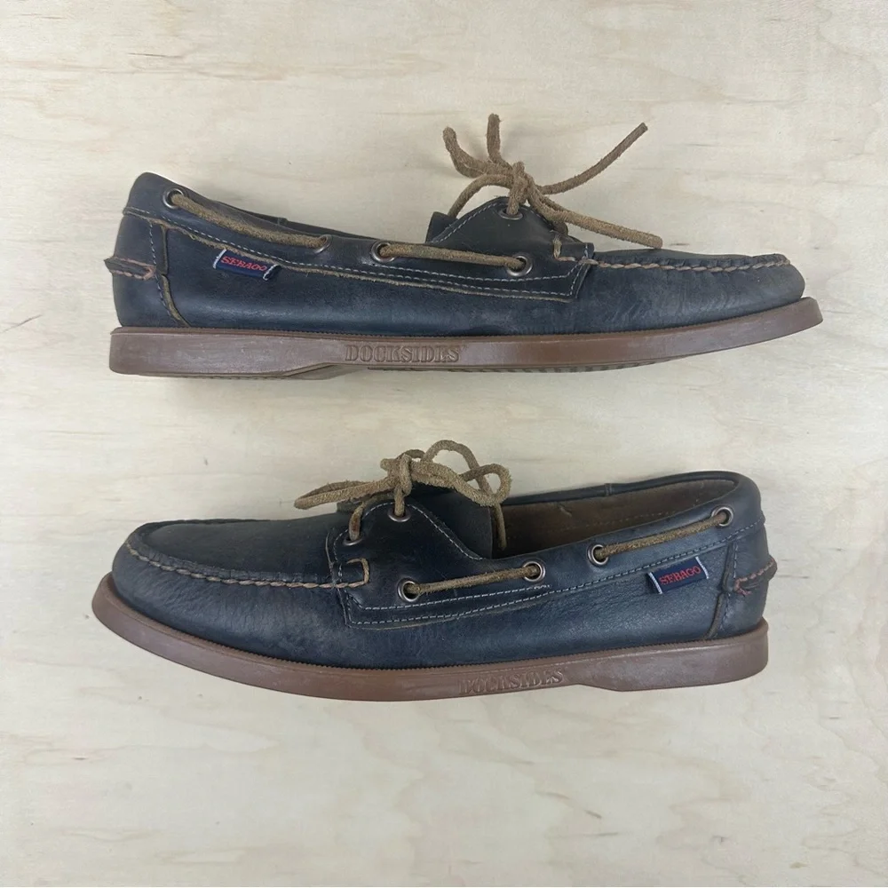 Sebago dockside Navy Boat Shoes